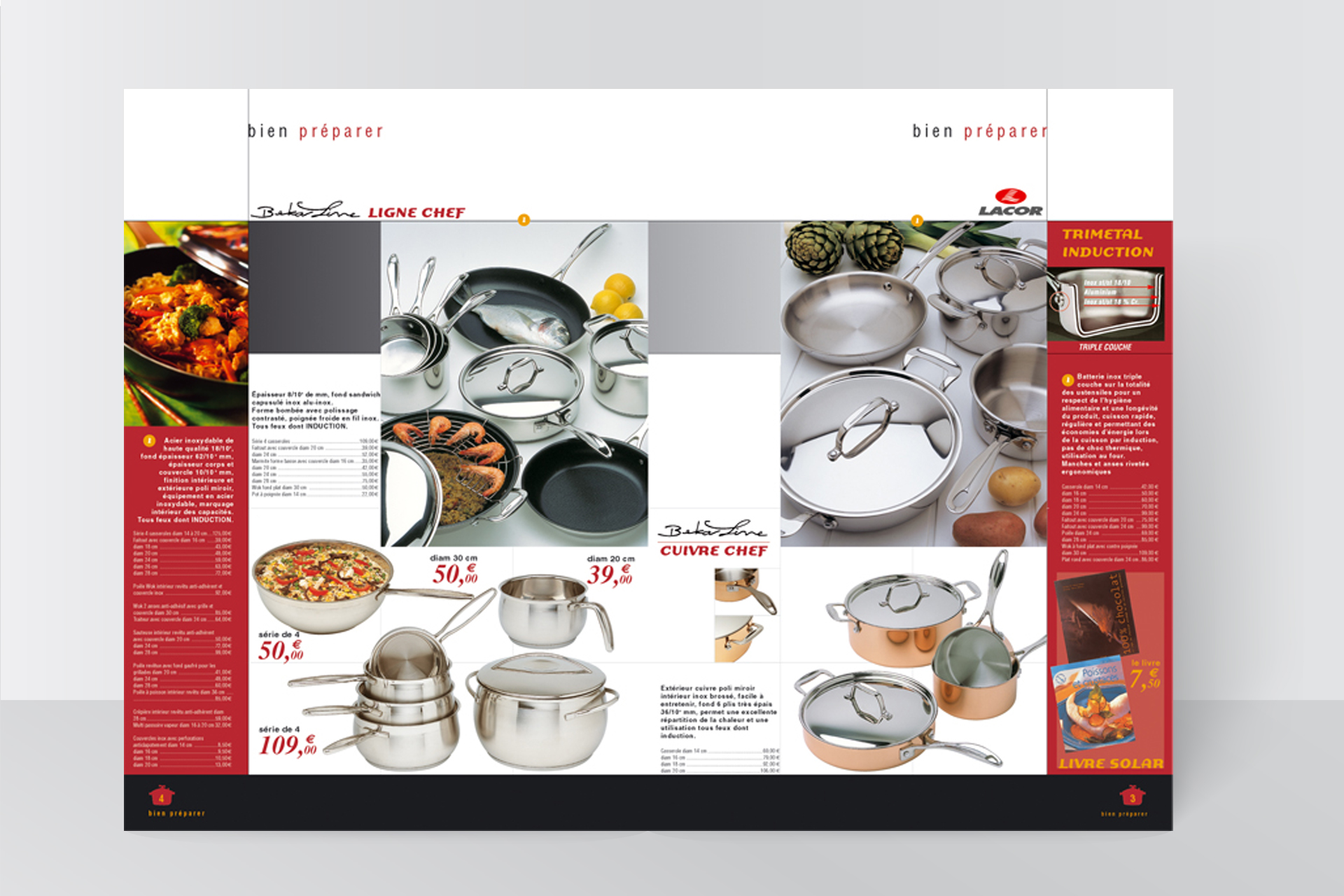 Mise en page de catalogues