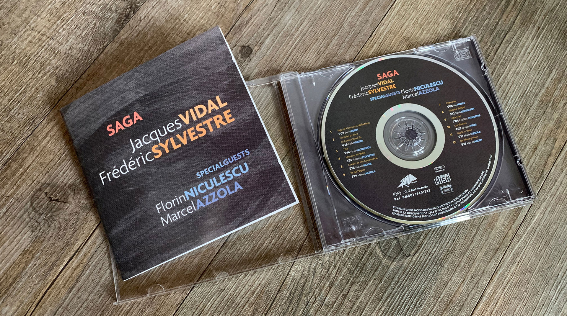 Couverture et insert CD Audio