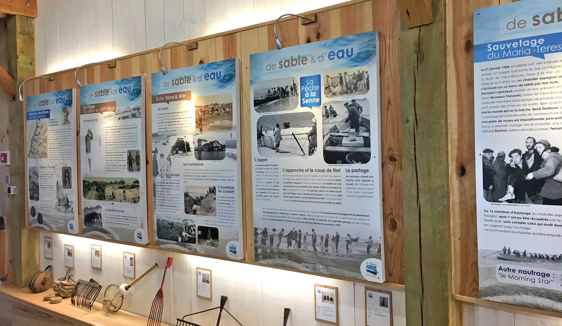 Panneaux exposition