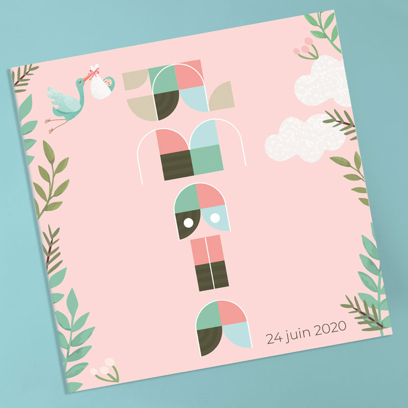 Commande privée Faire-part de naissance