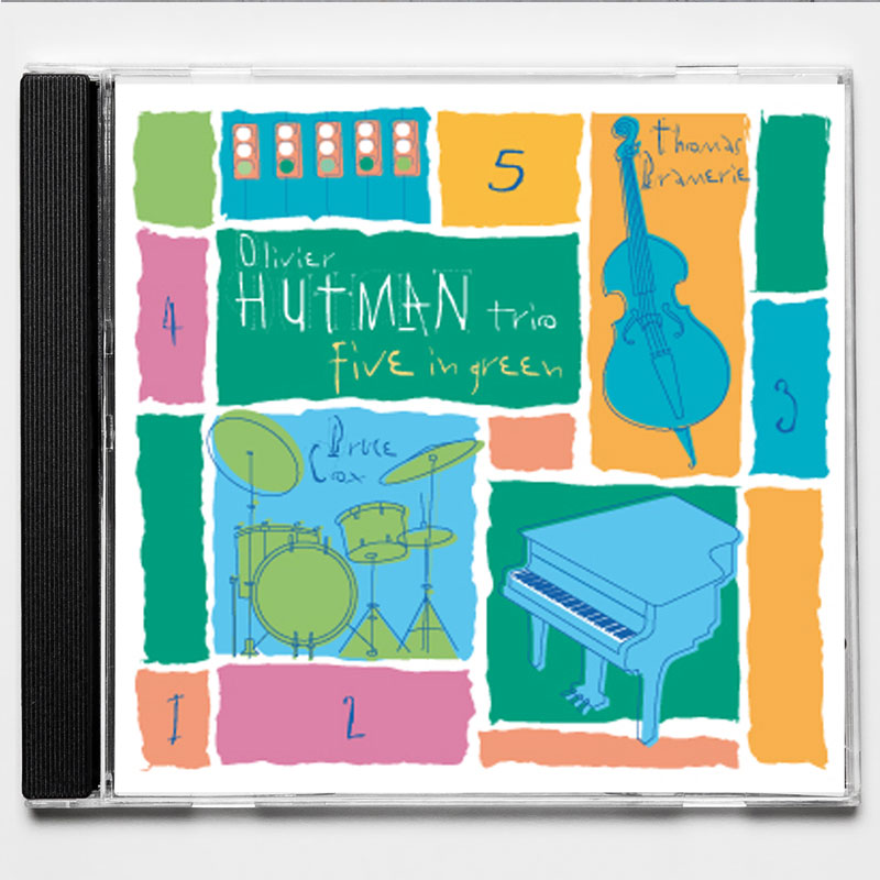 Olivier Hutman Illustration pour des jaquettes CD Audio